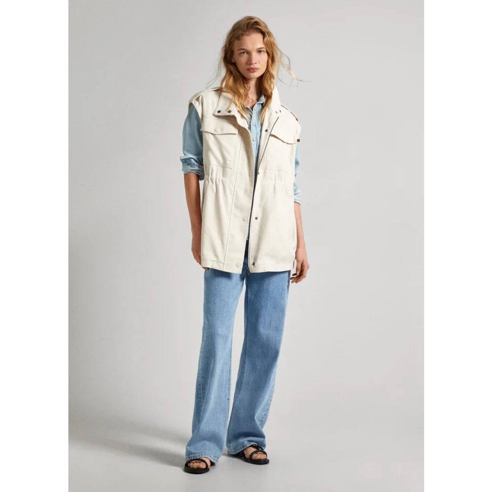 Pepe Jeans Vests White Dames