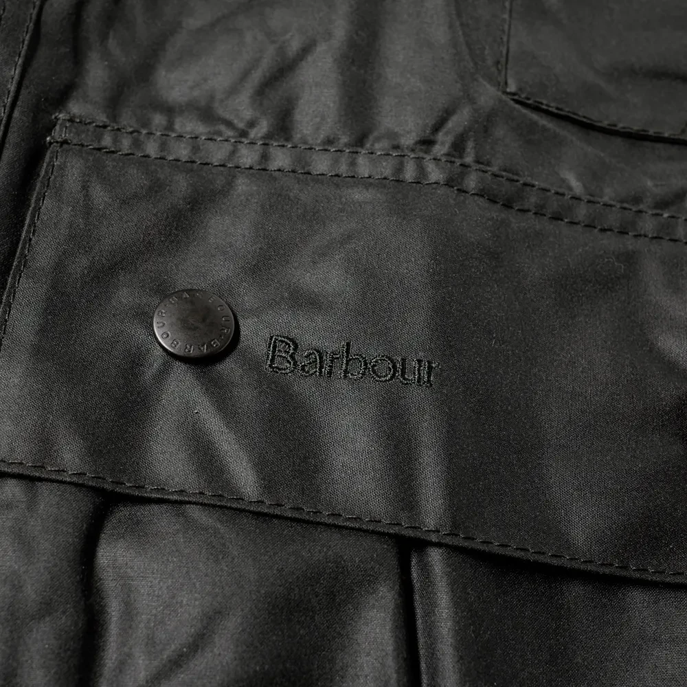 Barbour Stijlvolle gewaxte jas met katoenen voering Green Heren