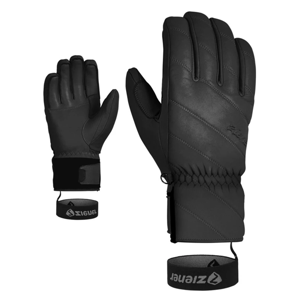 Ziener Zwarte Kuma AS Handschoenen Black Dames