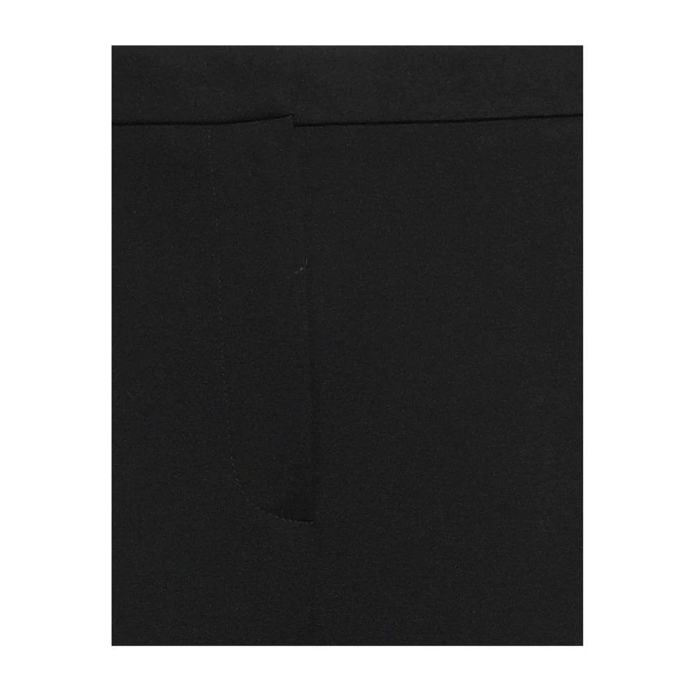 Beatrice .b Polyester Wijde Pijp Tailored Broek Black Dames