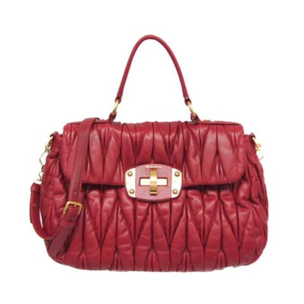 Pre-owned > Pre-owned Bags > Pre-owned Handbags - - Miu Miu Pre-owned - Modalova