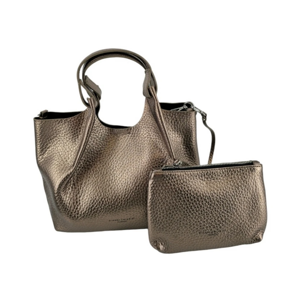 Gianni Chiarini Bronzen Medium Dames Tas Brown Dames