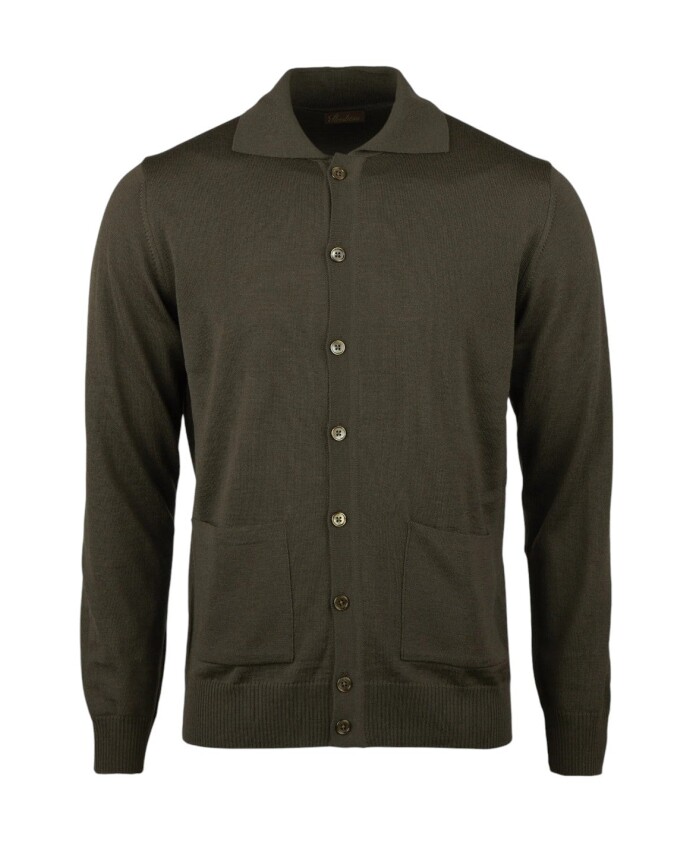 cardigan-en-laine-merinos-vert-fonce