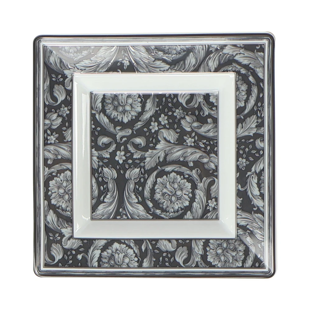 Versace Barok Decoratief Serveerbord Multicolor Gray Unisex