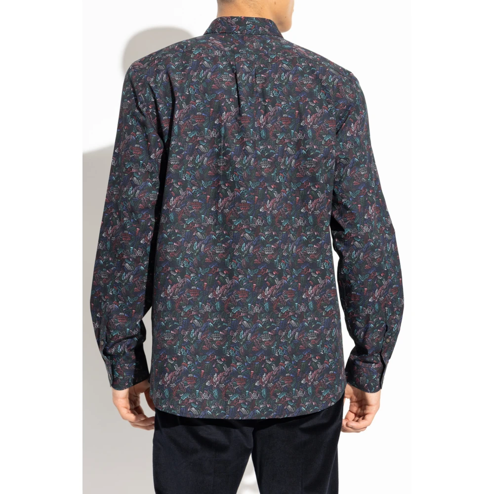 PS By Paul Smith Katoenen overhemd Multicolor Heren
