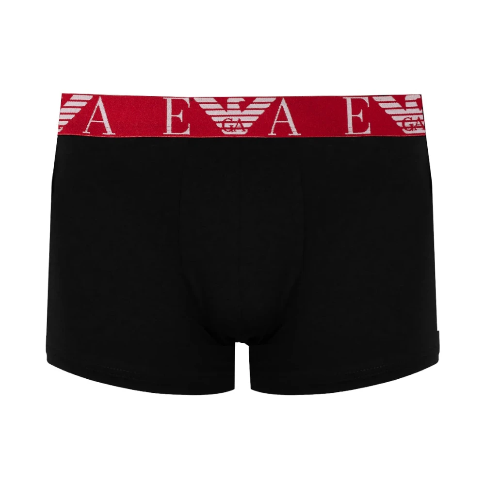 Emporio Armani Klassieke Boxers 3 Pack Set Black Heren