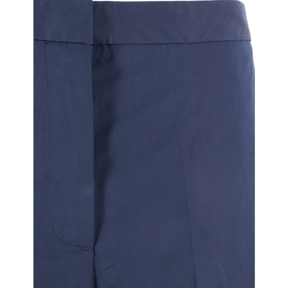 Fabiana Filippi Wide Trousers Blue Dames