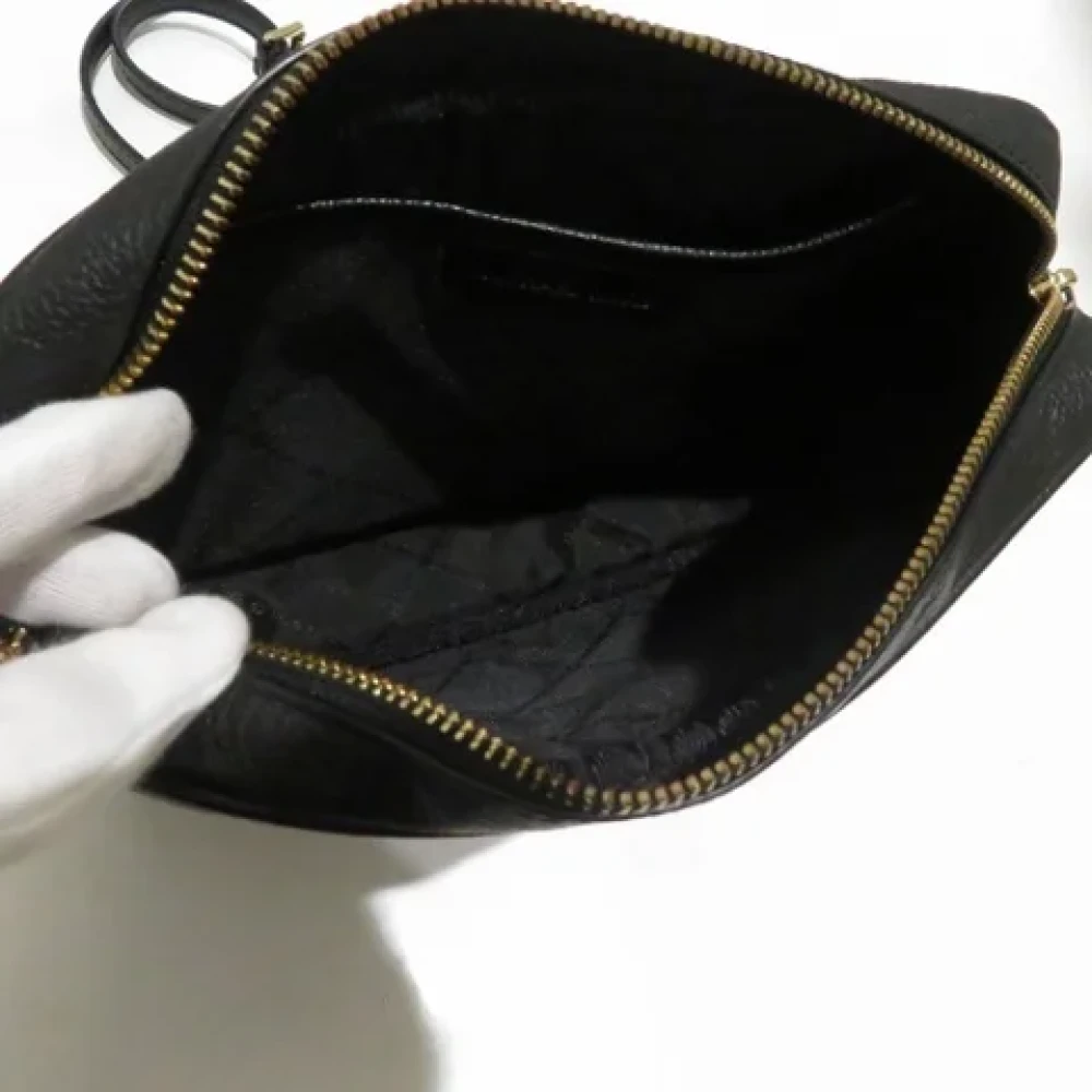 Michael Kors Pre-owned Leather shoulder-bags Black Dames