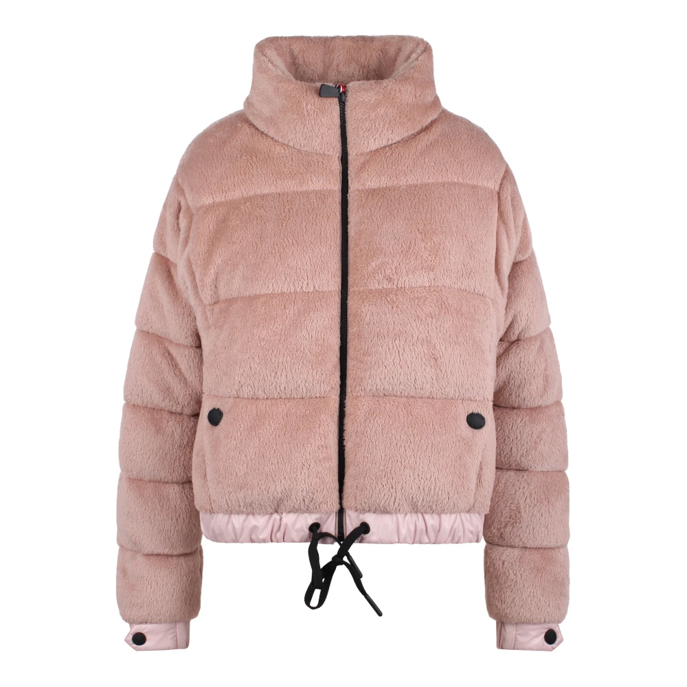 Moncler Quiltad Termisk Dunjacka Pink, Dam