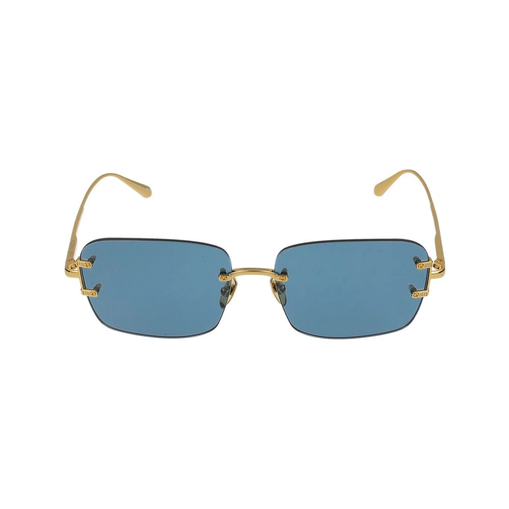 Linda Farrow Yellow Sunglasses, Unisex, 58 Mm, Sasha C2 Sunglasses Gold