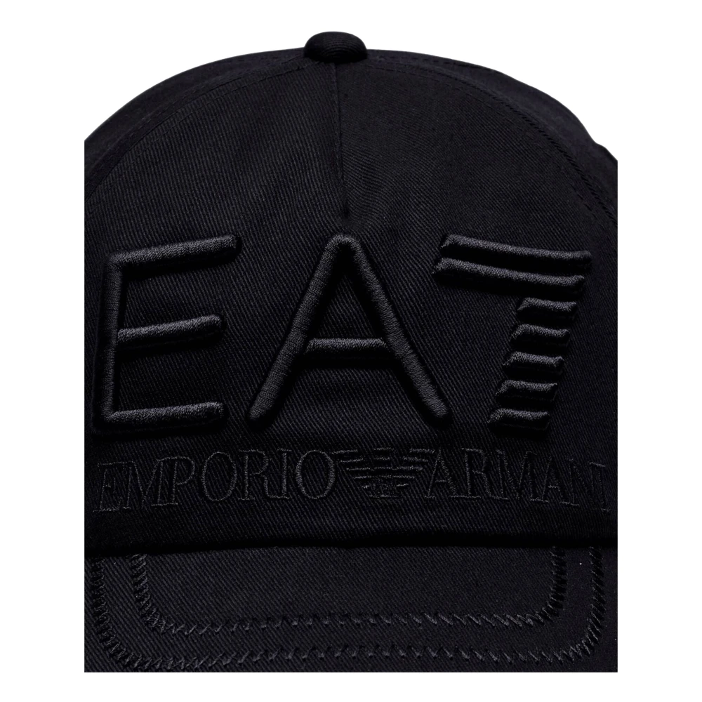 Armani Handtekening EA7 Baseballpet Black Unisex