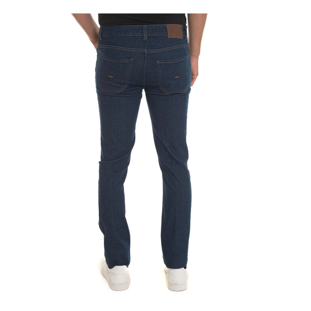 Fay Stijlvolle Denim Jeans Blue Heren