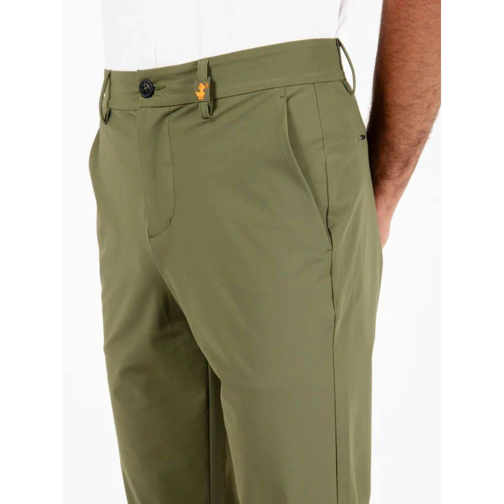 Save The Duck Slim Fit Broeken Green Heren