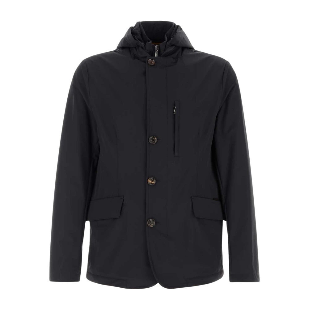 Moorer Mannelijk Blauw Jassen Heren, M, Nylon, Ranieri Jacket