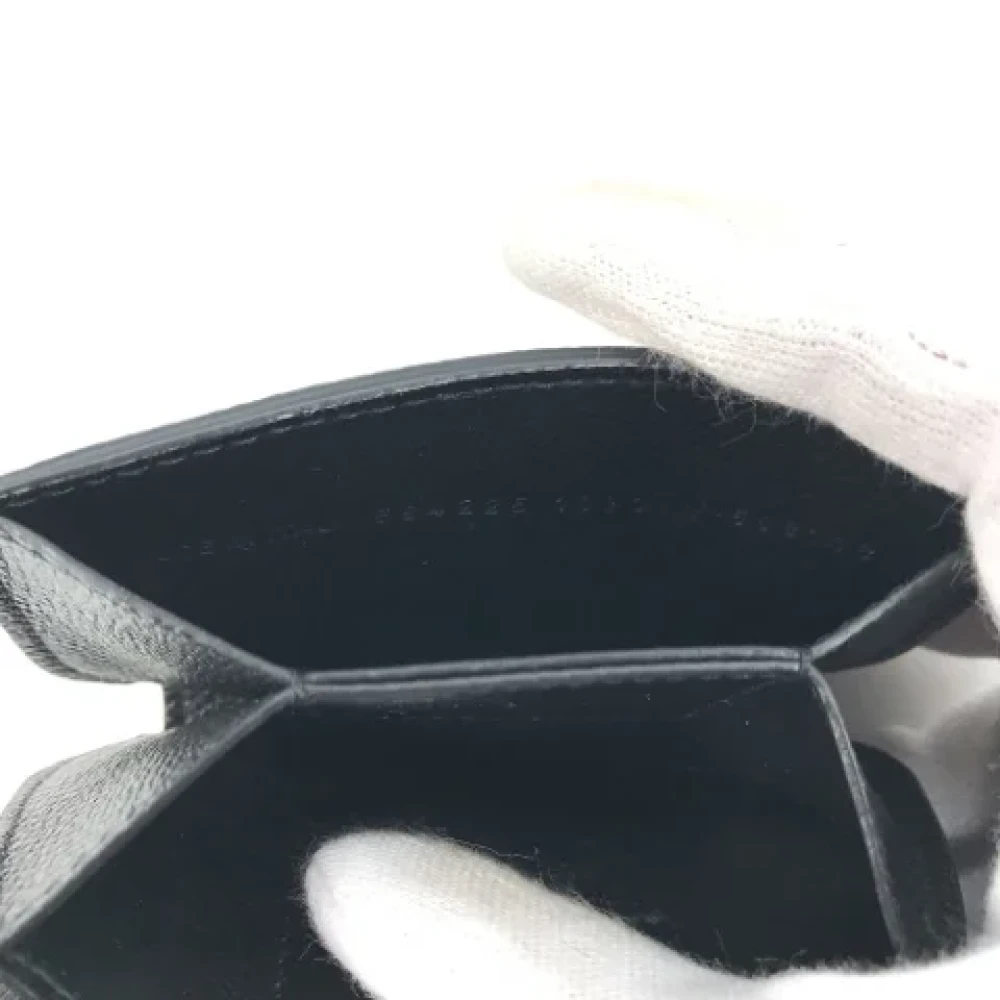 Balenciaga Vintage Pre-owned Leather wallets Black Dames