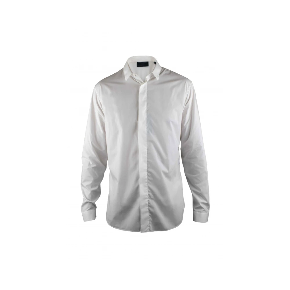 Philipp Plein Witte Katoenen Overhemd Gemaakt in Italië White Heren