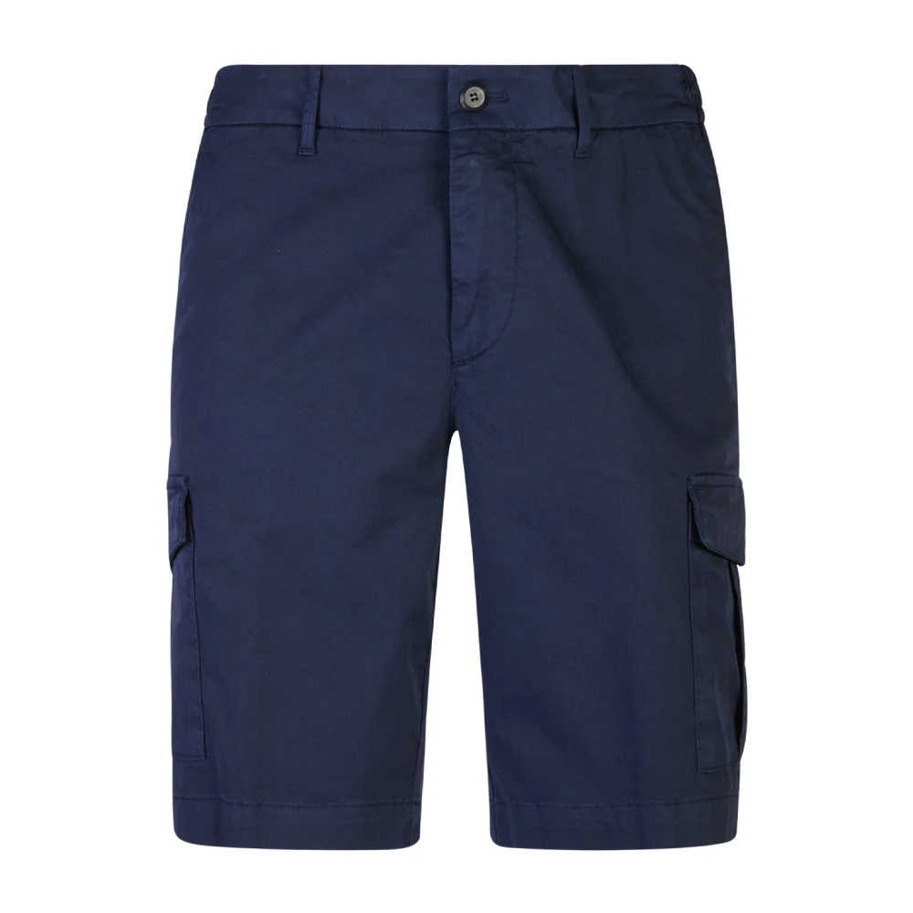 Eleventy Uomo Blu - Bermuda Cargo Elasticatura - Shorts - W32