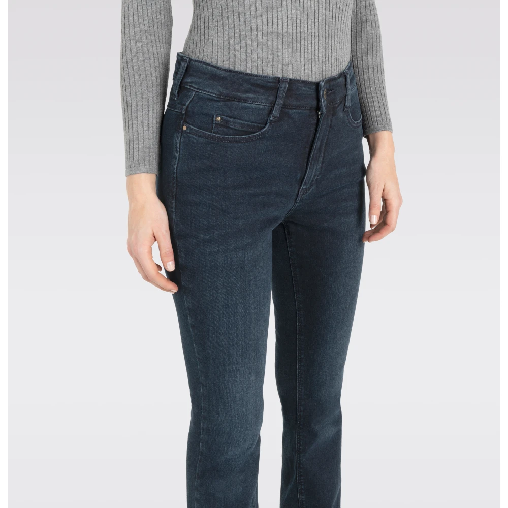 MAC Droom Boot Authentieke Mega Flex Jeans Blue Dames