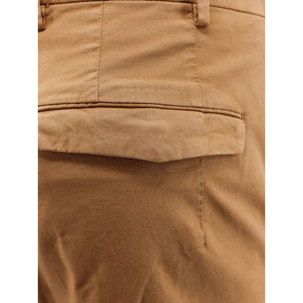 PT Torino Slim-fit Trousers Brown Heren