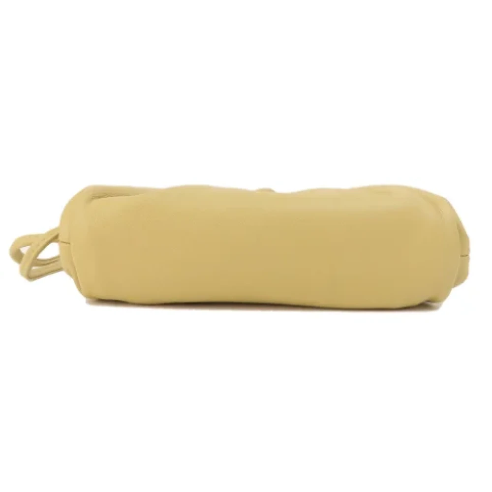 Bottega Veneta Vintage Pre-owned Leather shoulder-bags Beige Dames