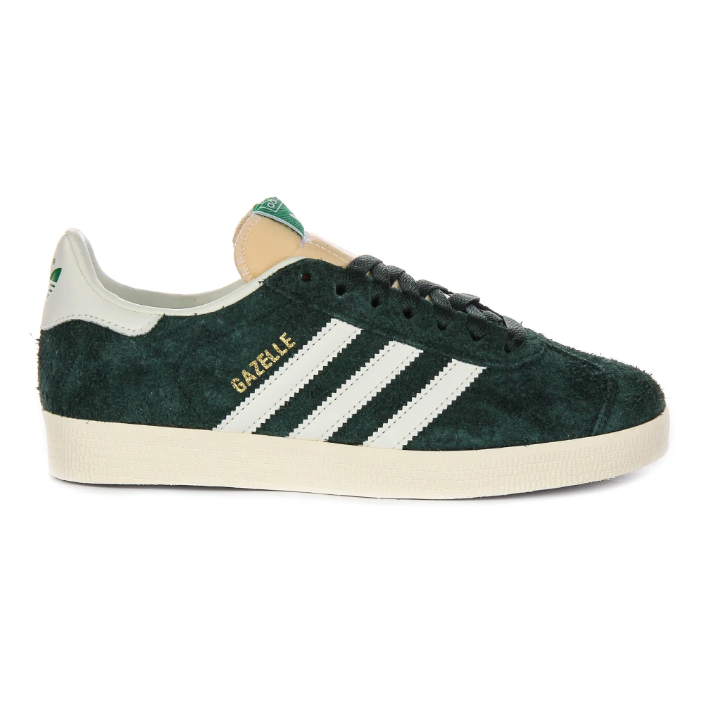 Adidas Men's Green Gazelle 3 Stripes Classic Trainers - Skateboarding - 7 1/3 Uk - Sport