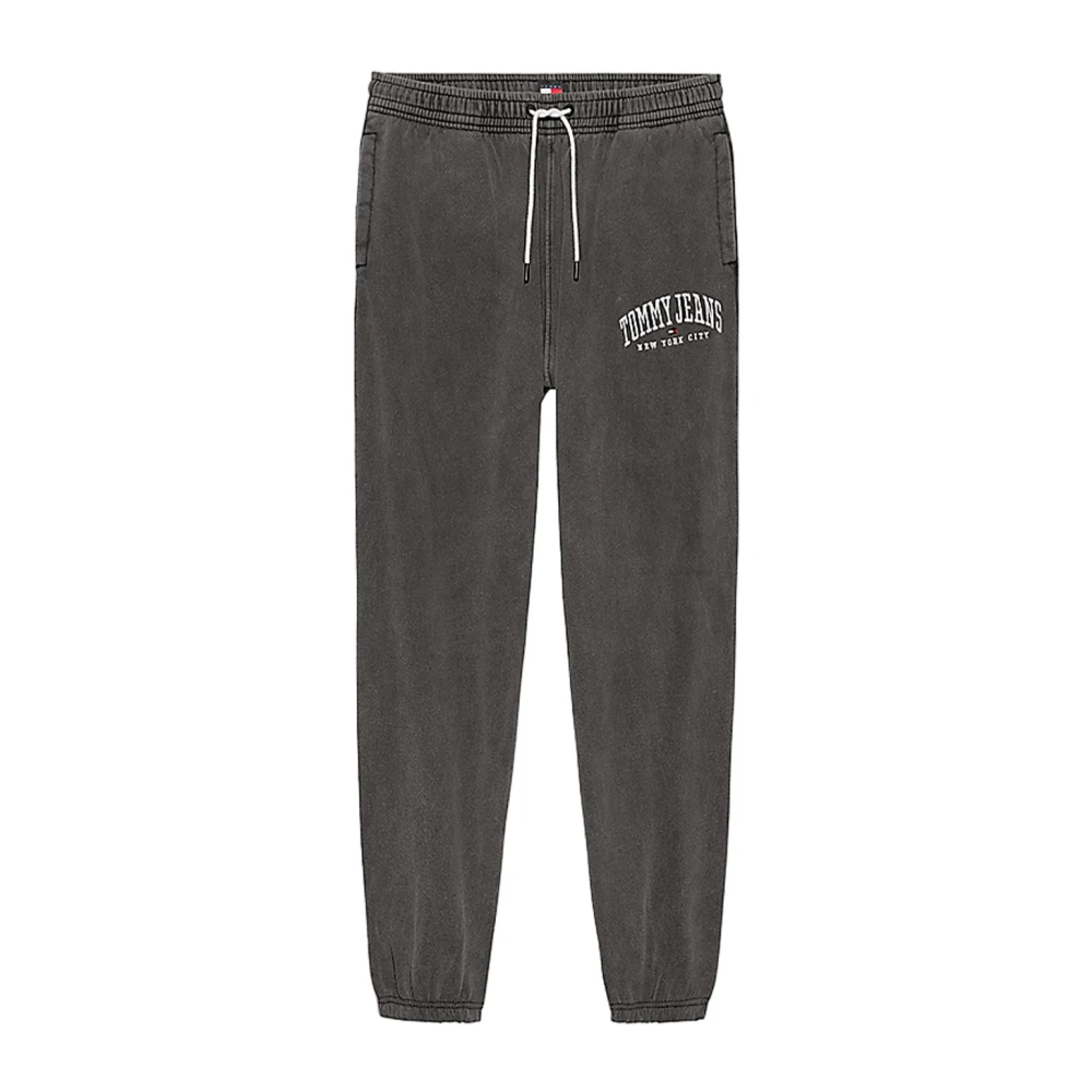 Tommy Hilfiger Comfortabele Jogger Sweatpants Black Heren