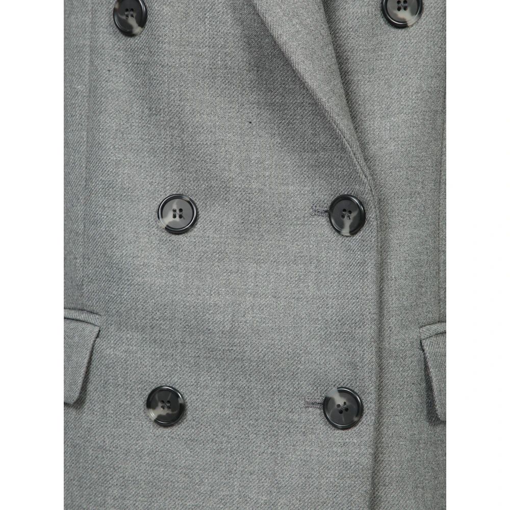 Blanca Vita Grijze Jas voor Vrouwen Gray Dames