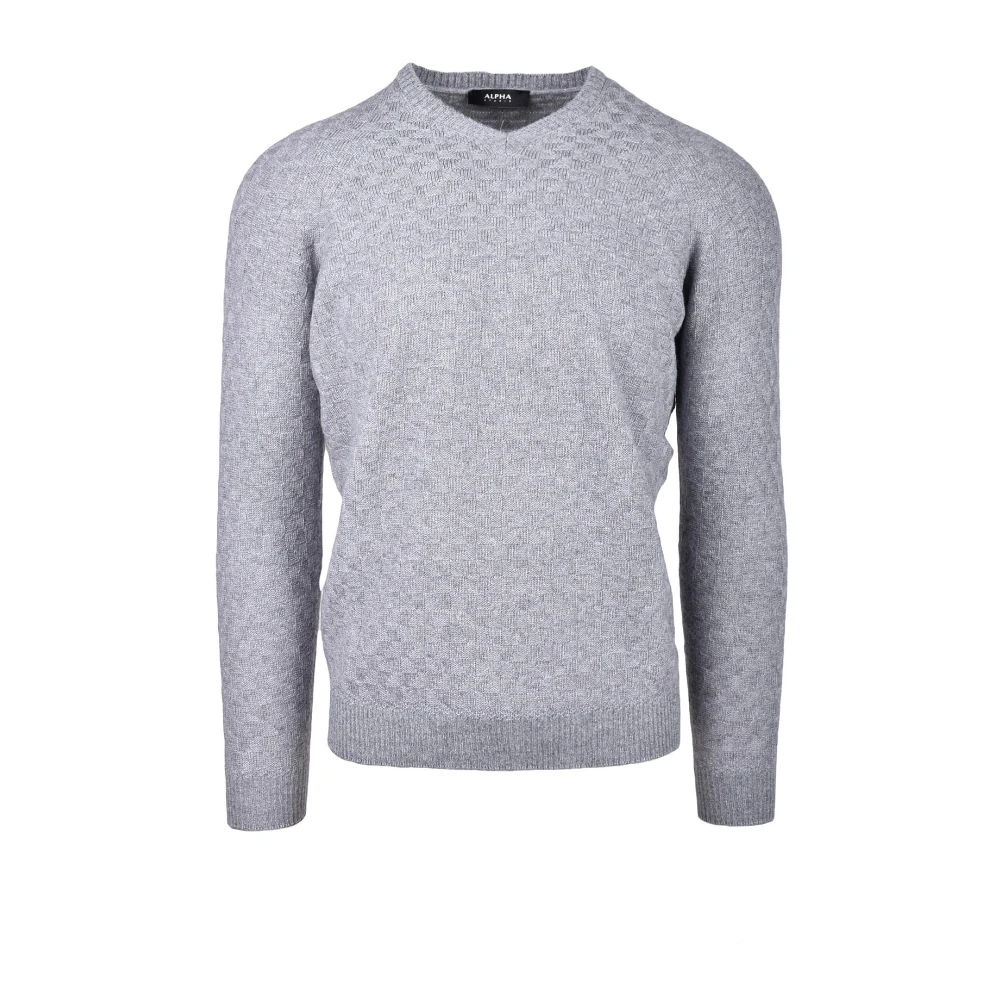 Knitwear > V-neck Knitwear - - Alpha Studio - Modalova
