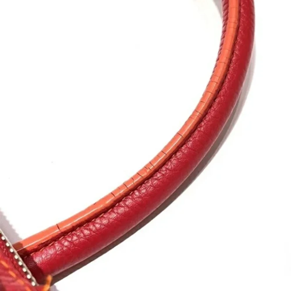 Loewe Pre-owned Leather handbags Red Dames