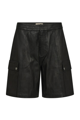black-leather-shorts-workwear-style