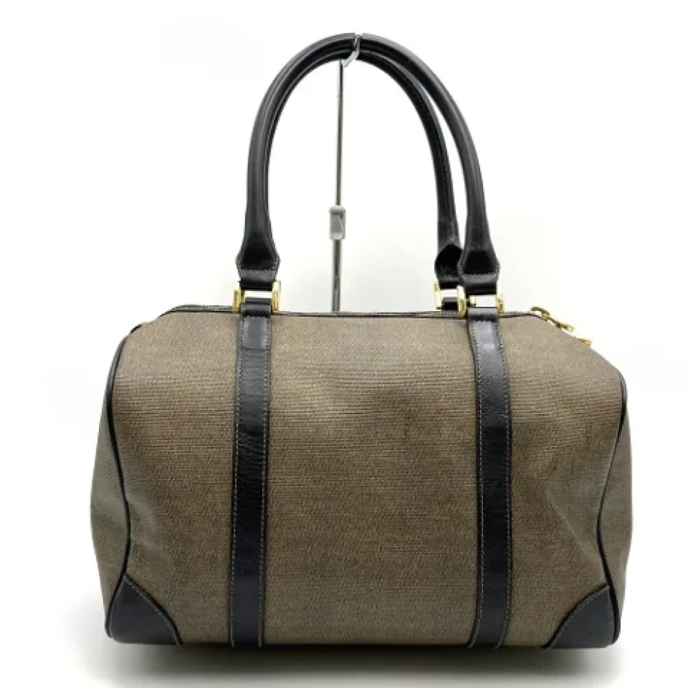 Fendi Vintage Pre-owned Leather fendi-bags Brown Dames