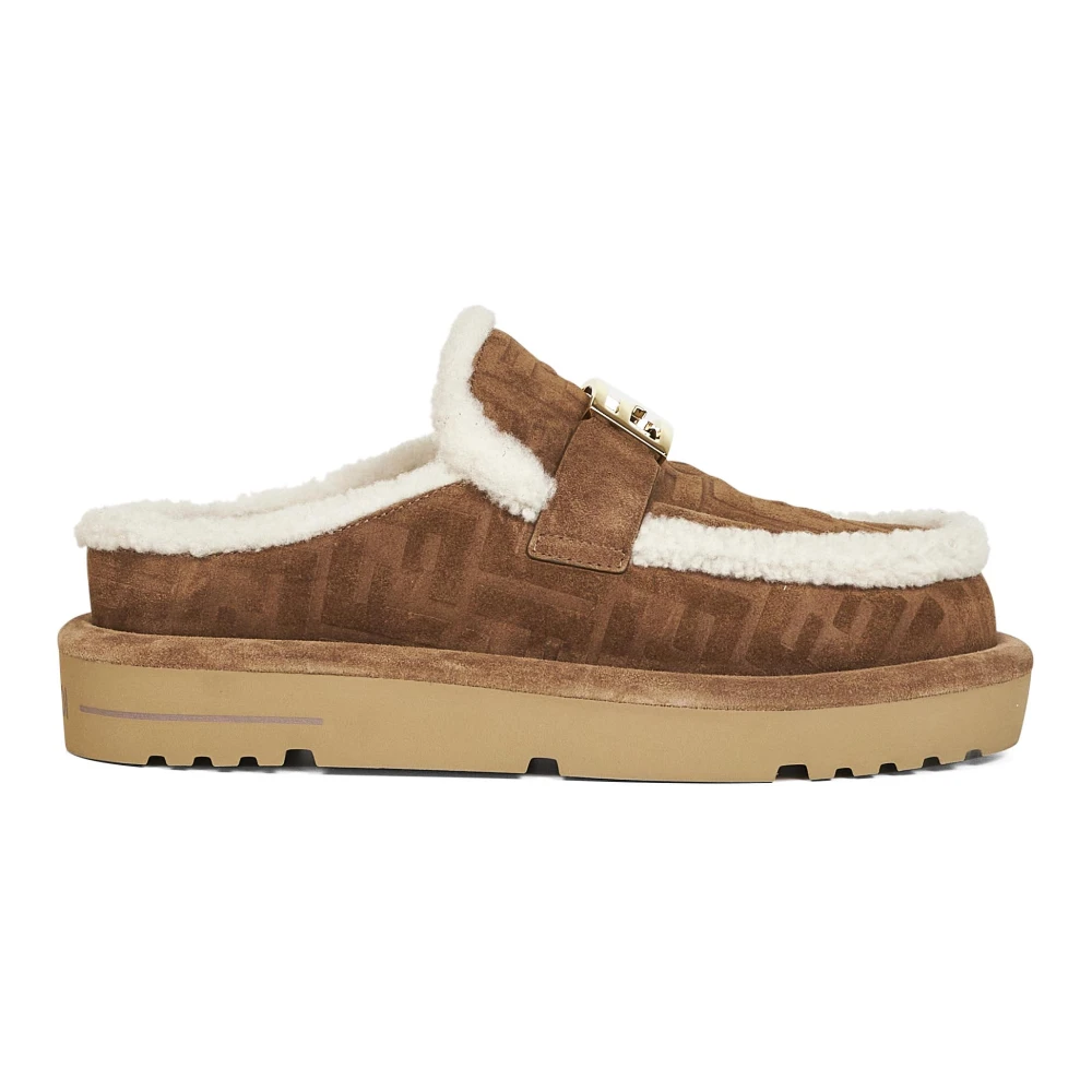 Fendi Women's Brown Apres Chic - Mules - 5 Uk - Shoes