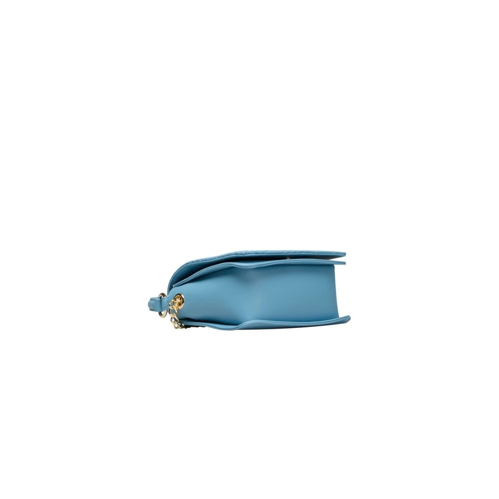 Love Moschino Blauwe Polyethyleen Handtas met Logodetails Blue Dames