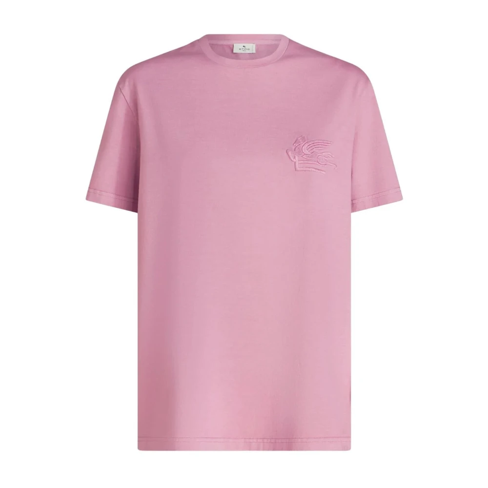 ETRO Elegant Roze T-shirt met korte mouwen Pink Dames