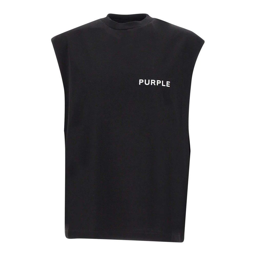 Purple Brand Stijlvolle T-shirts en Polos in Zwart Black Heren