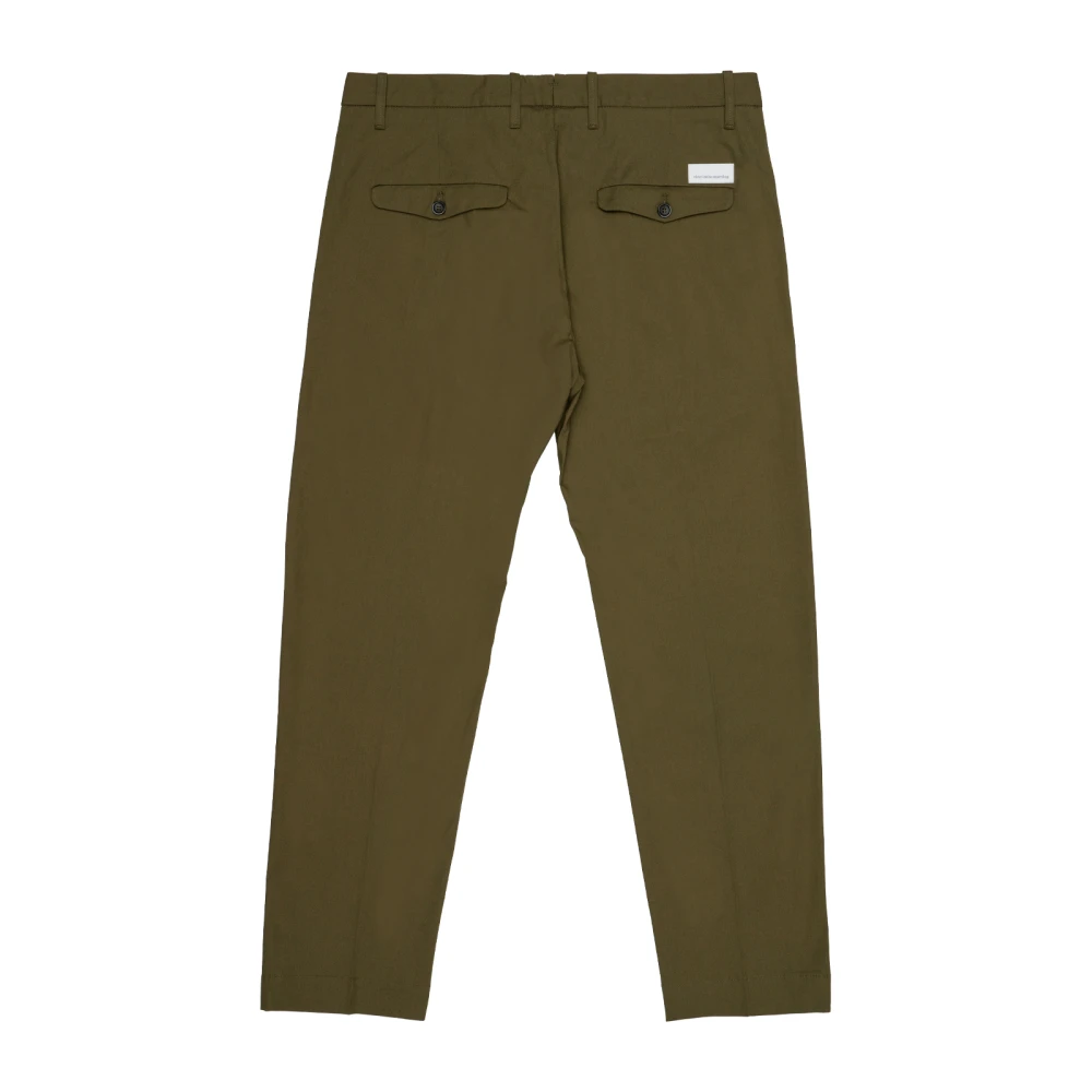 Nine In The Morning Relaxed fit katoenen chino broek Green Heren