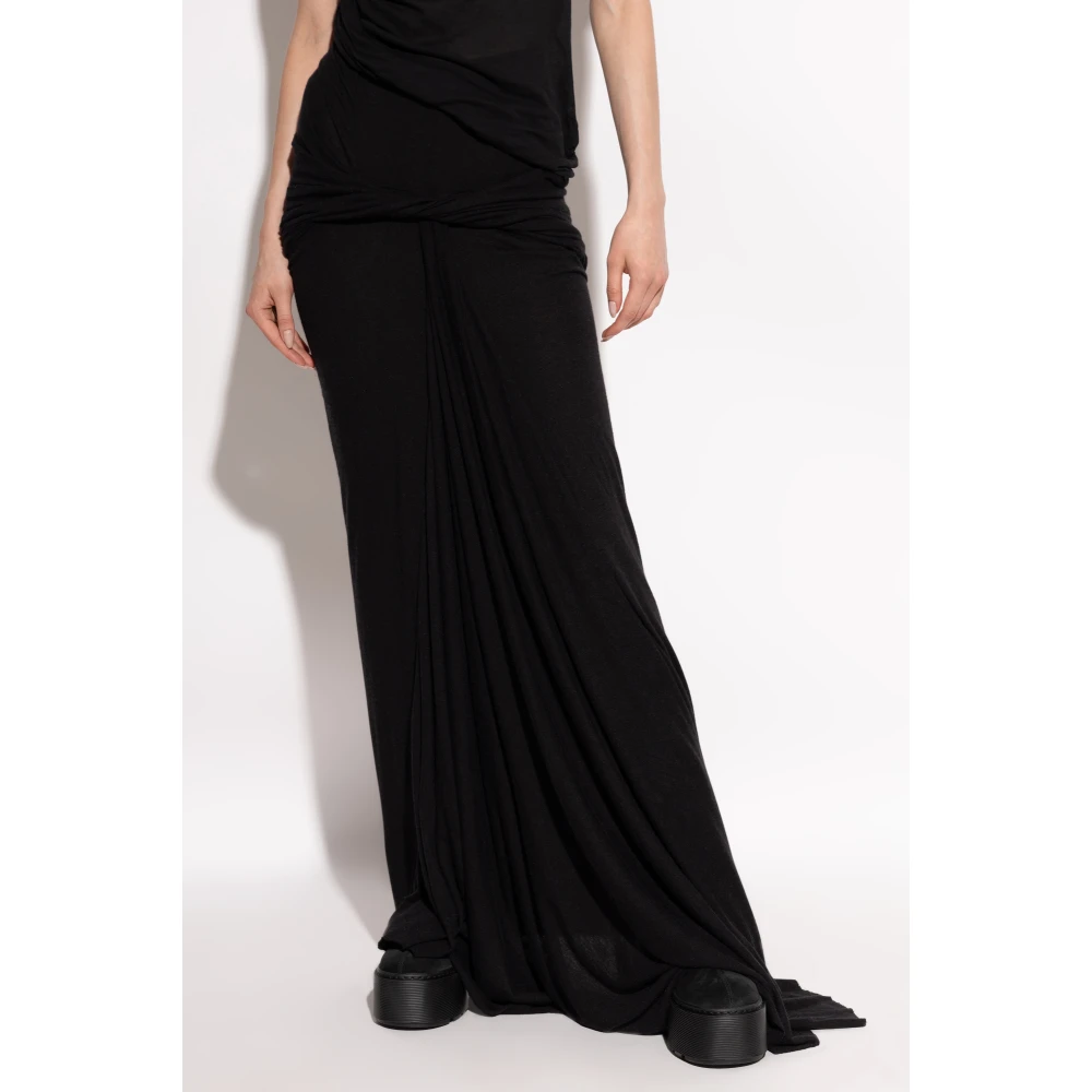 Rick Owens Rok Twist Black Dames