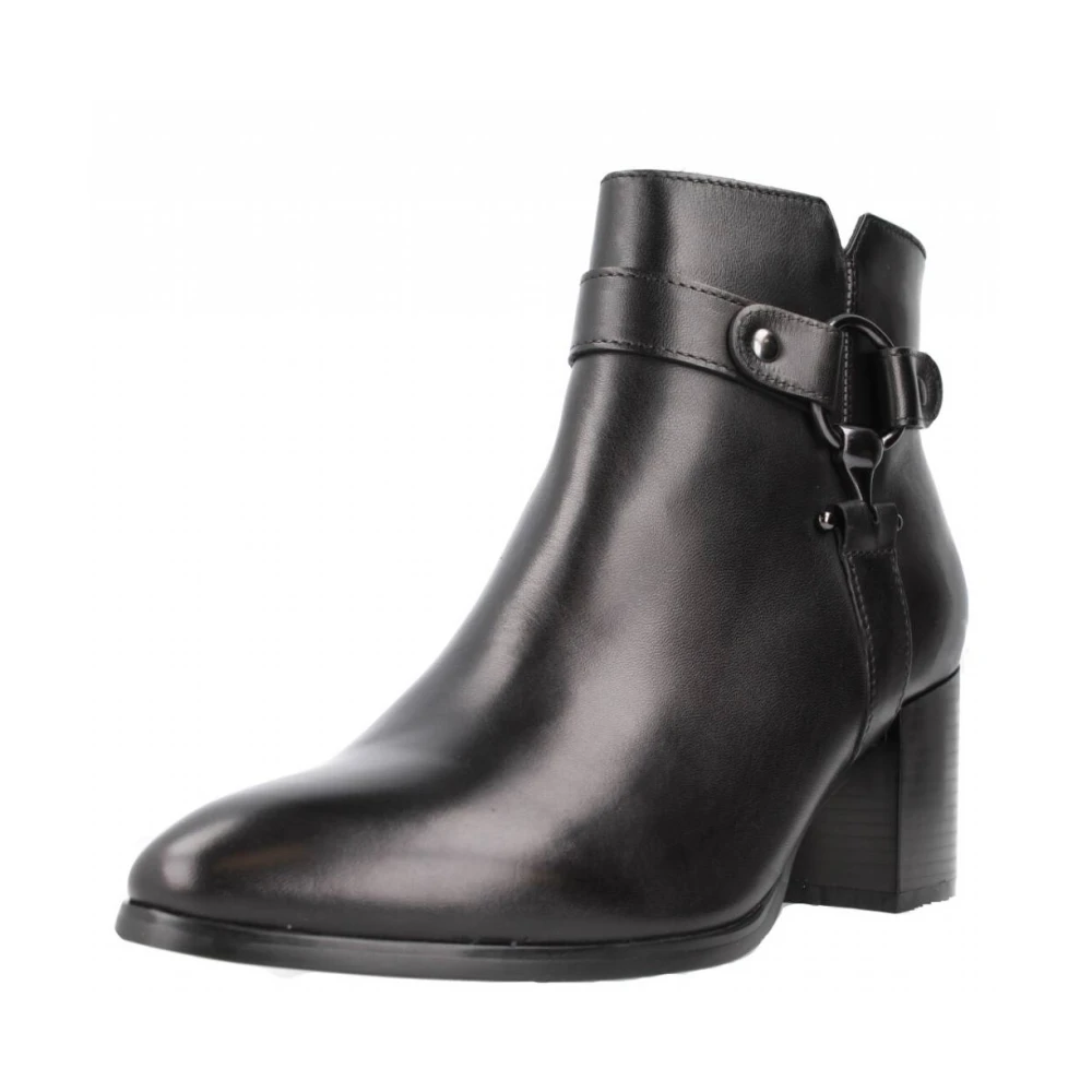 Regarde le Ciel Heeled Boots Black Dames