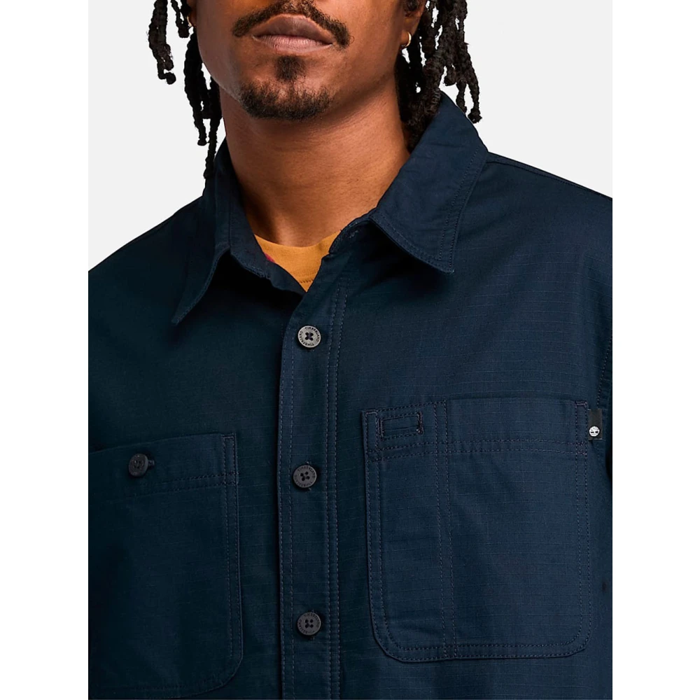 Timberland Fleece-gevoerde jas voor mannen Blue Heren