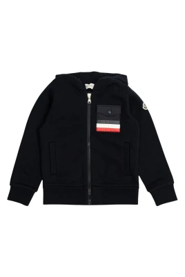 Marinblå Zip Up Tröja
