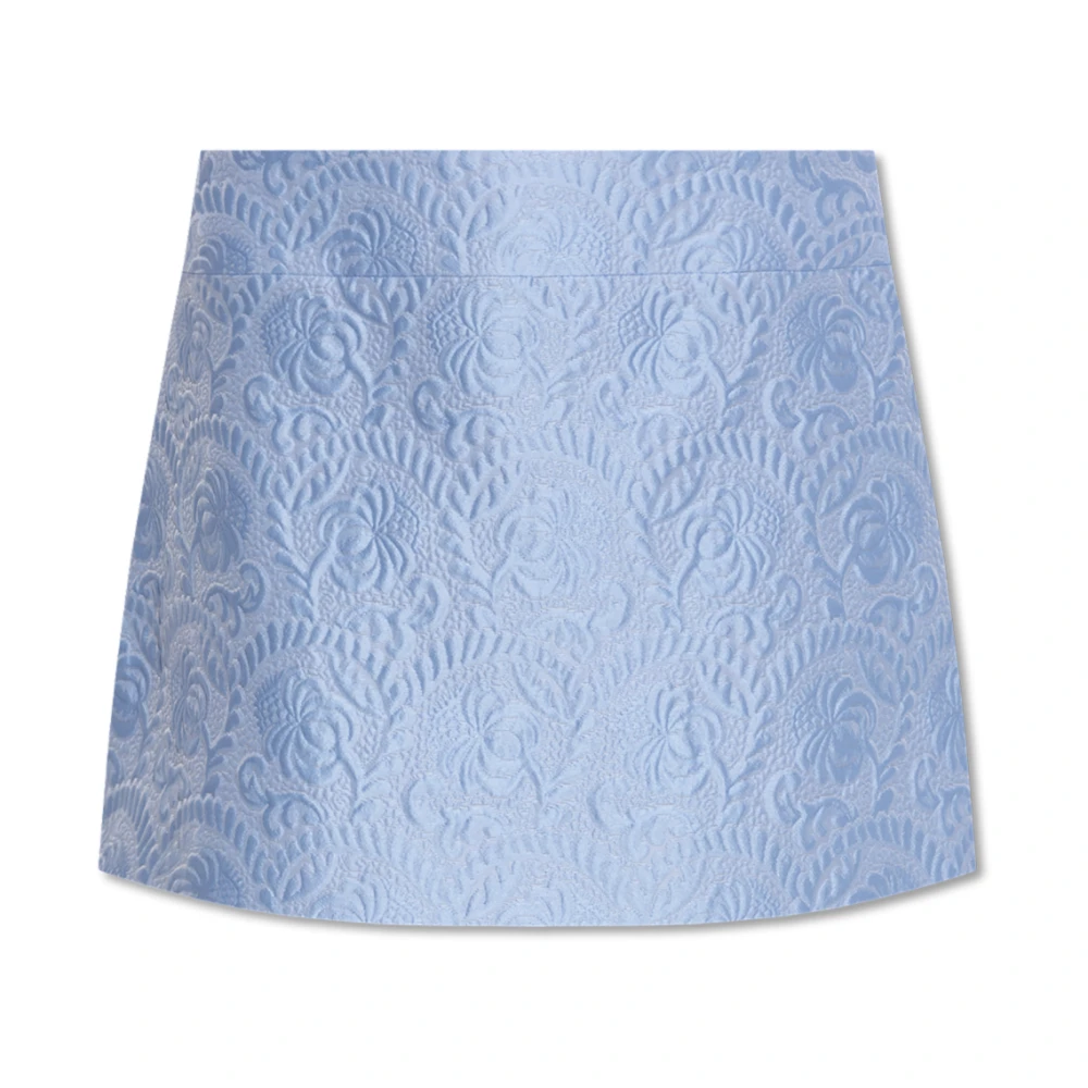 Dolce & Gabbana Rok met patroon Blue Dames