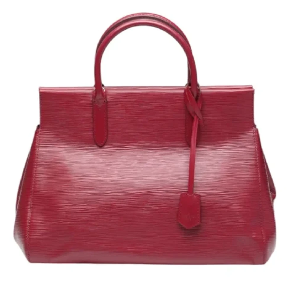 Louis Vuitton Vintage Pre-owned Leather louis-vuitton-bags Red Dames