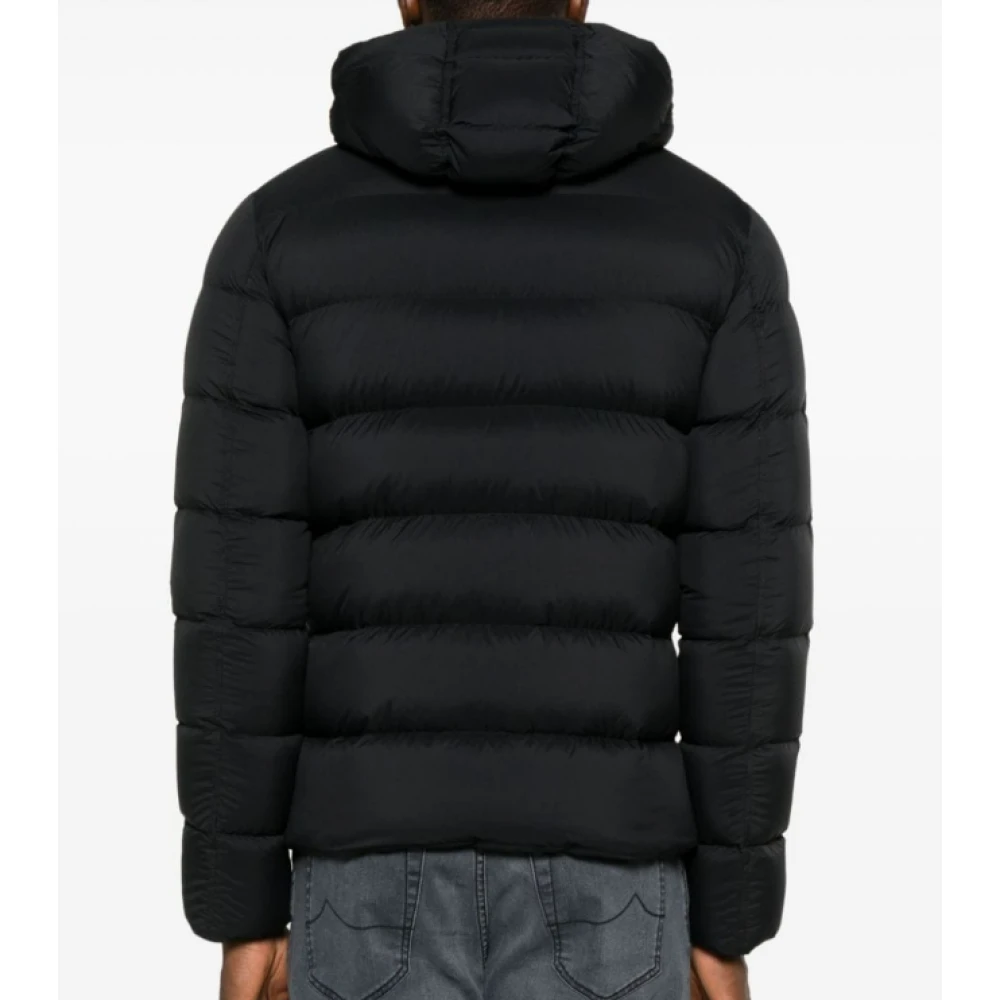 Herno Zwarte Donsjas voor Winterdagen Black Heren