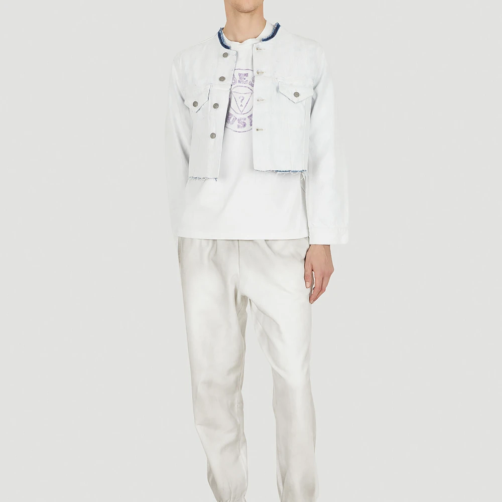Guess American Frontier T-shirt White Heren