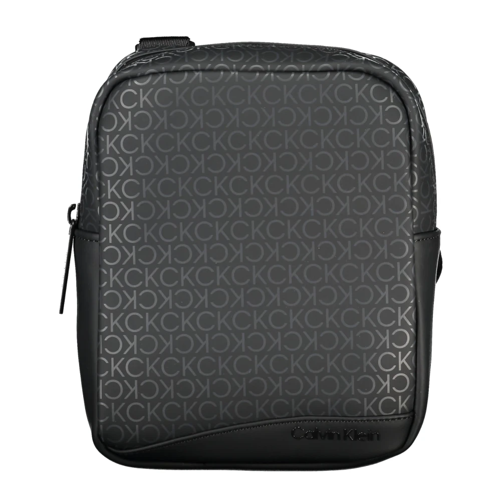 Calvin Klein Heren tas van gerecycled polyester voor lente zomer Black Heren
