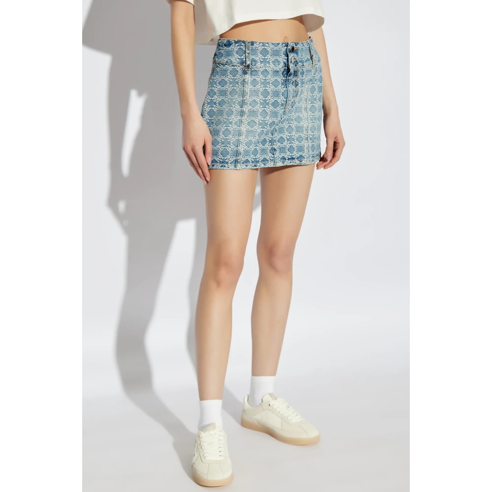 Amiri Denimrok Blue Dames