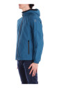 veste-a-capuche-bleue-avec-poches-zippees