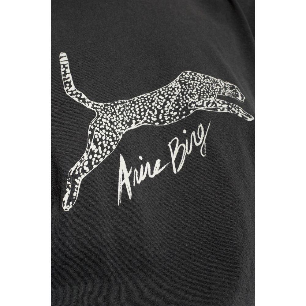 Anine Bing Walker T-shirt Gray Dames