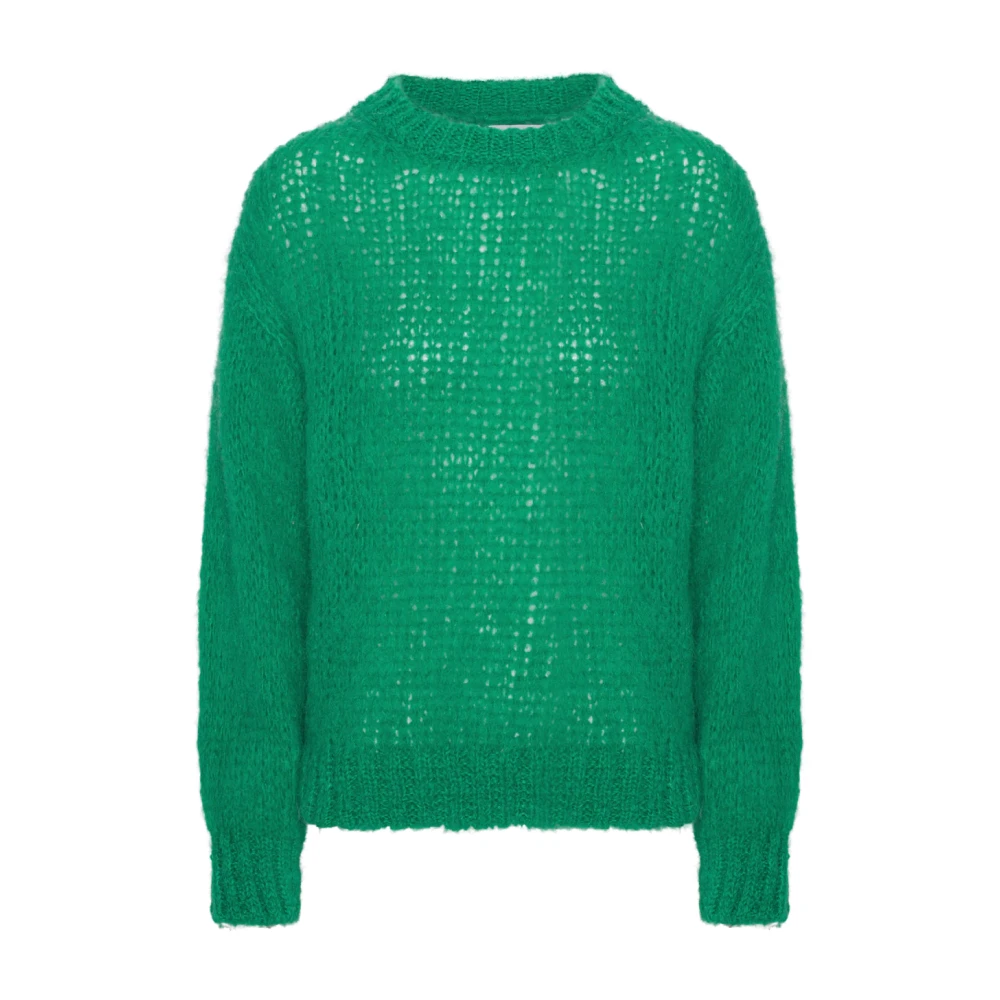 AMERICAN DREAMS Dames Truien & Vesten Leonnie Alpaca Pullover Groen