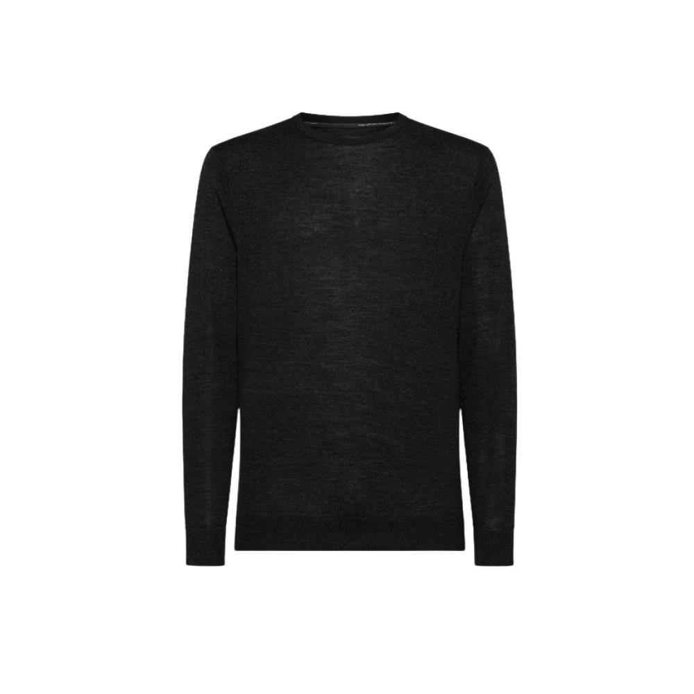 Rrd Homme Noir - Freedom Round Knit - Pulls - Taille: Xl